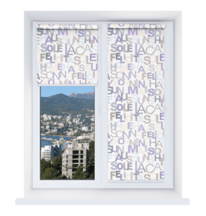 Рулонные шторы с Алисой